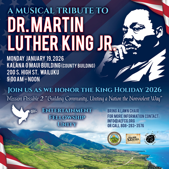 Martin Luther King Jr. Day celebration on Maui
